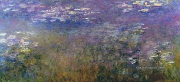  Bild Kunst - Agapanthus rechte Tafel Claude Monet impressionistische Blumen